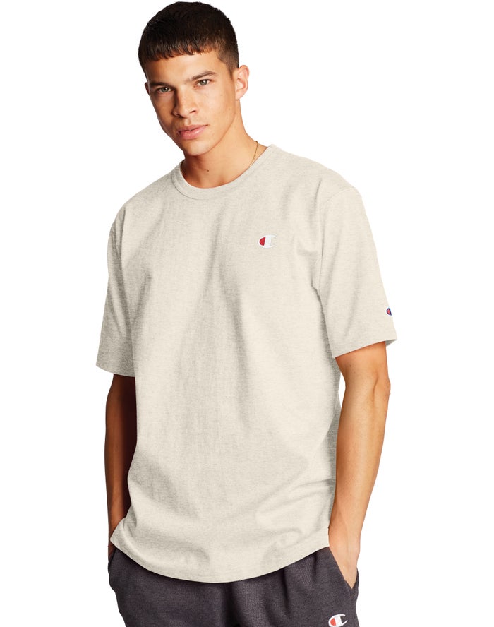 Champion T-Shirt Heren - Room - Heritage C Logo ( 942683-UVP )